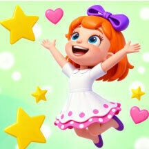 Jumping Girl: Box Tower