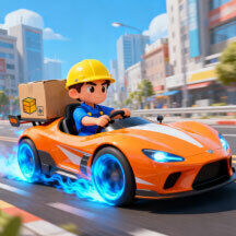 Crazy Courier: Moto Delivery