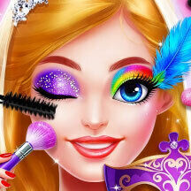 Barbie Eye Makeup: Beauty Salon